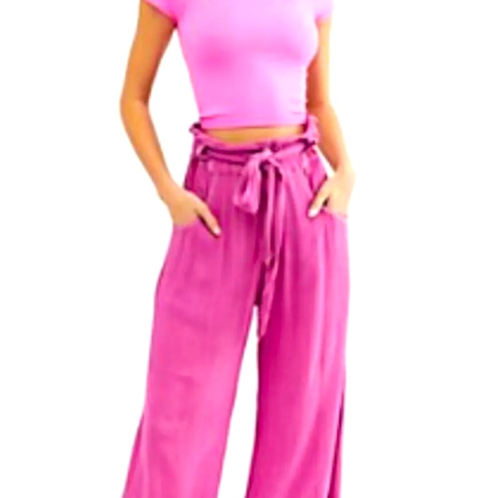 Free People One Five Pocket Slouch Pant
